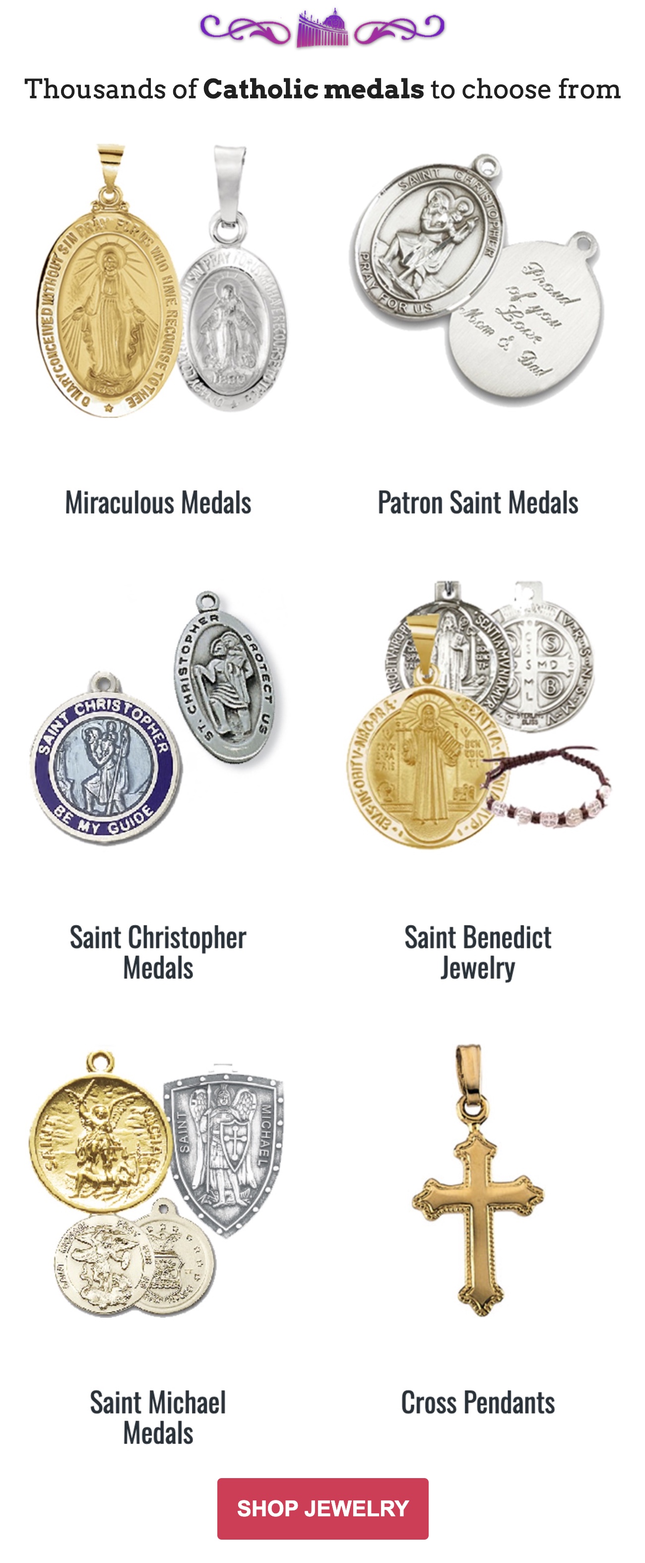 Catholic Jewelry